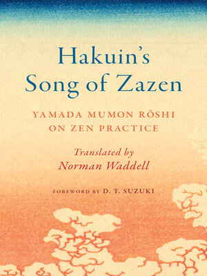 cover image of Hakuin's Song of Zazen